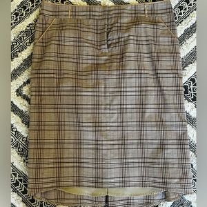 BCBG pinstripe skirt